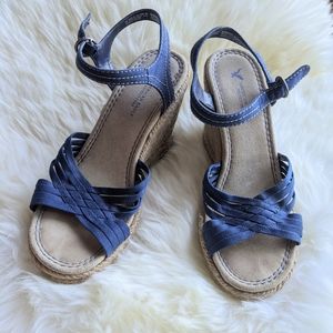 Strappy Wedge Sandals